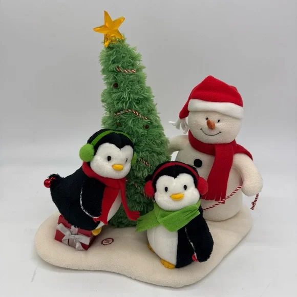 Hallmark 2006 "Very Merry Trio" Jingle Pals Plush Animated Singing Snowman WORKS - Picture 3 of 10